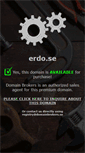Mobile Screenshot of erdo.se