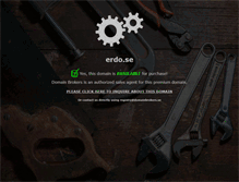 Tablet Screenshot of erdo.se