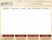 Tablet Screenshot of erdo.ca